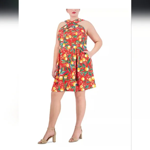 sachin and babi light blue dress Vince Camuto Plus Size Dresses